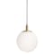 Afx Loretto 7'' Pendant, Medium Base, Satin Brass LRTP07MBSB - alternate 1
